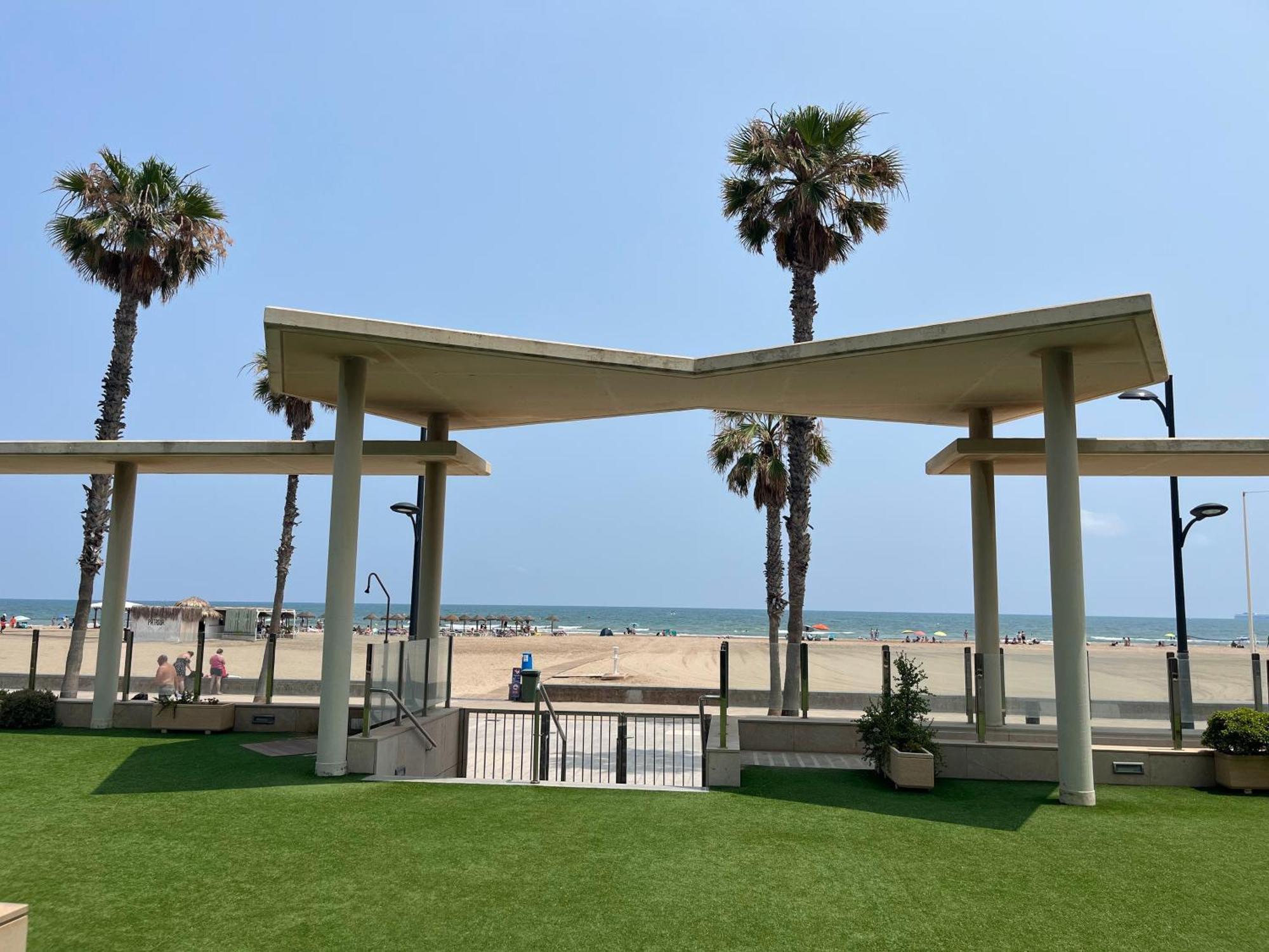Beachfront Living Valencia Patacona Apartment المظهر الخارجي الصورة
