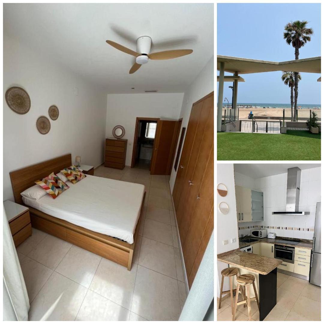 Beachfront Living Valencia Patacona Apartment المظهر الخارجي الصورة